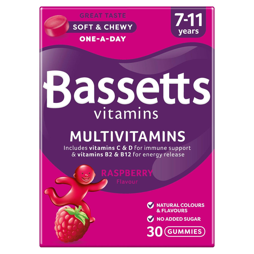 Bassetts Vitamins Multivitamins 7-11 Years Soft & Chewies x30