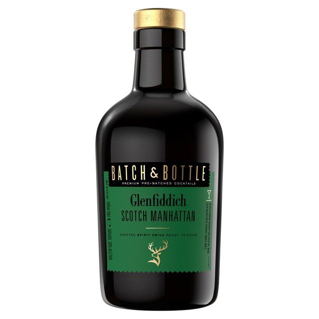 Batch & Bottle Glenfiddich Scotch Whisky Manhattan Ready to Drink Cocktail   50cl