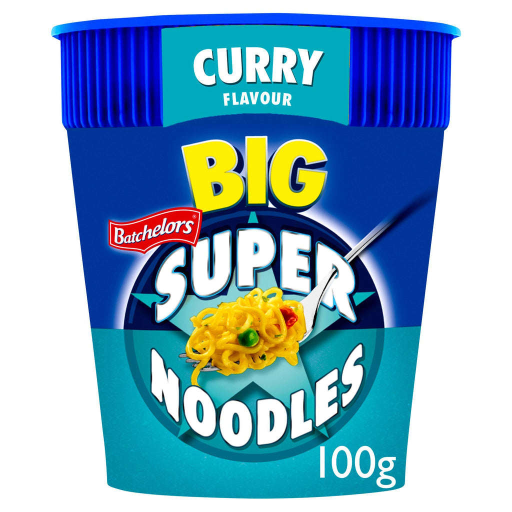 Batchelors Big Super Noodles Pot Curry Flavour 100g