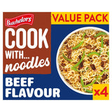 Batchelors Cook with Noodles Beef Flavour 4 x 60g (240g)