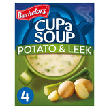 Batchelors Cup a Soup Potato & Leek 4 Instant Soup Sachets