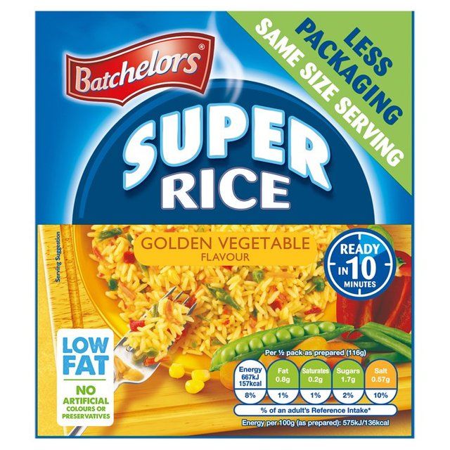 Batchelors Super Rice Golden Vegetable   90g