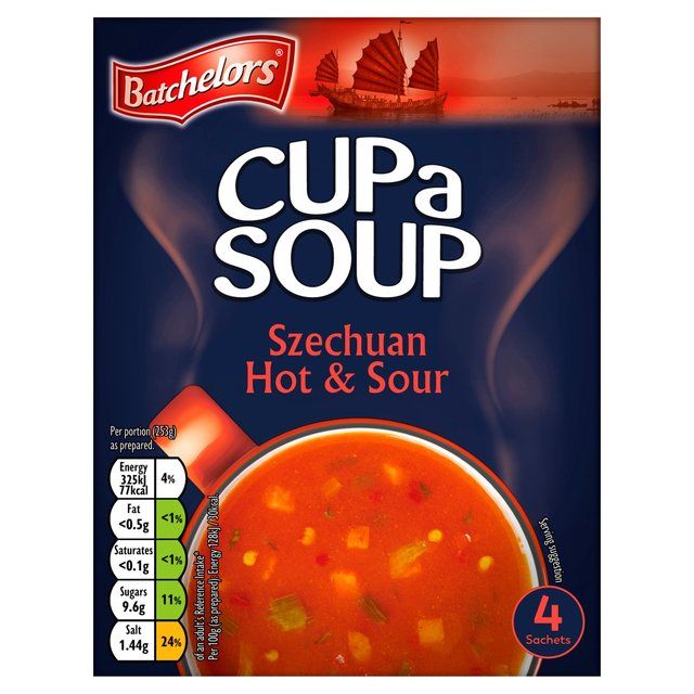 Batchelors Szechuan Hot & Sour Cup a Soup   92g