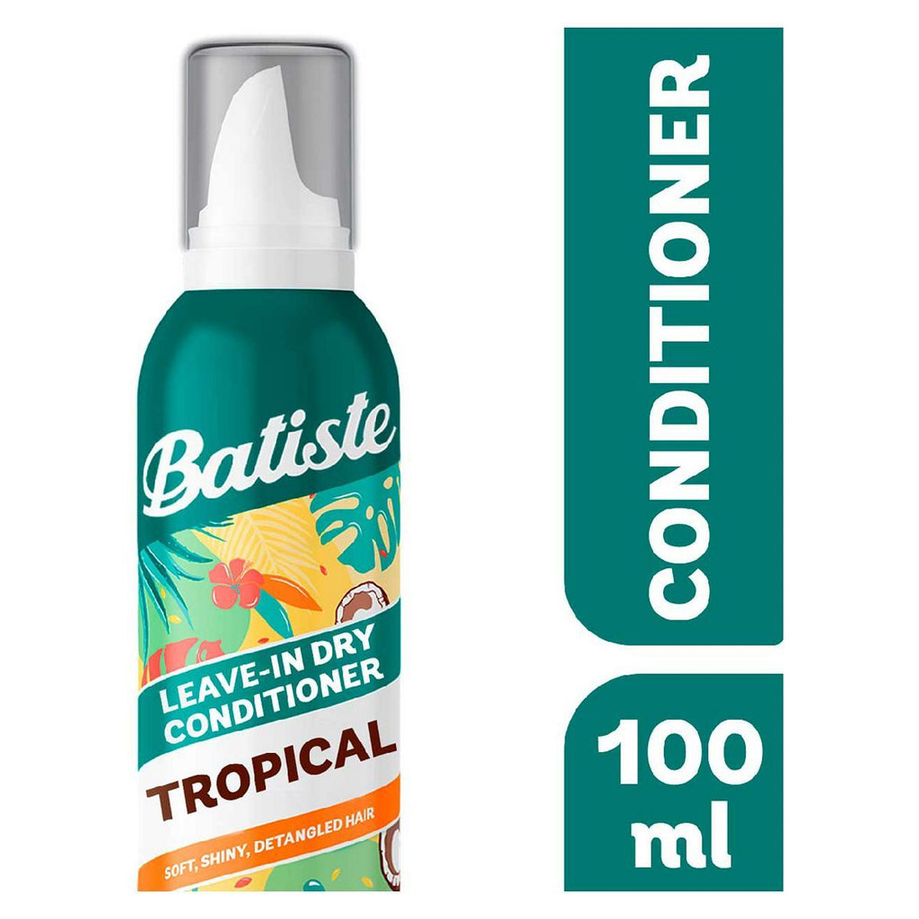 Batiste Leave in Dry Conditioner No Rinse Hair Conditioner Foam Tropical 100ml