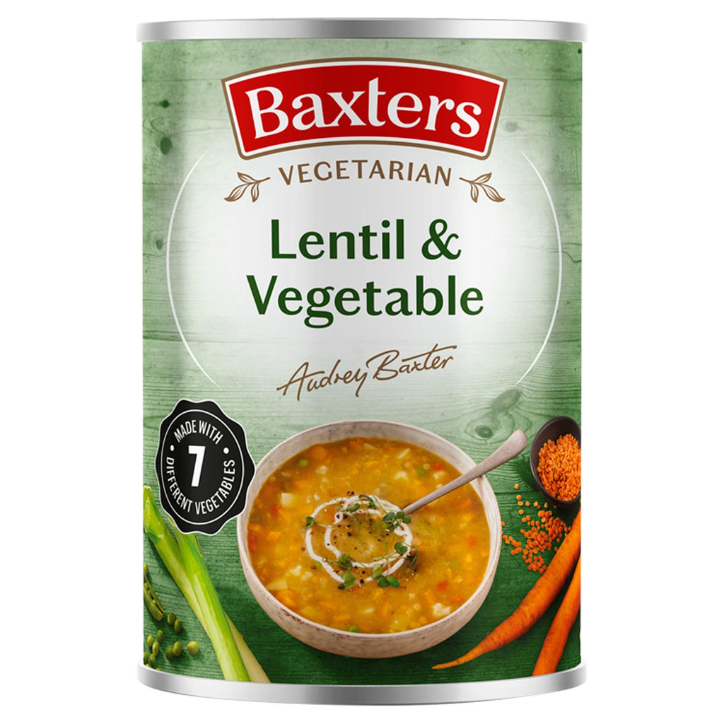 Baxters Healthy, Lentil & Vegetable Soup 400g