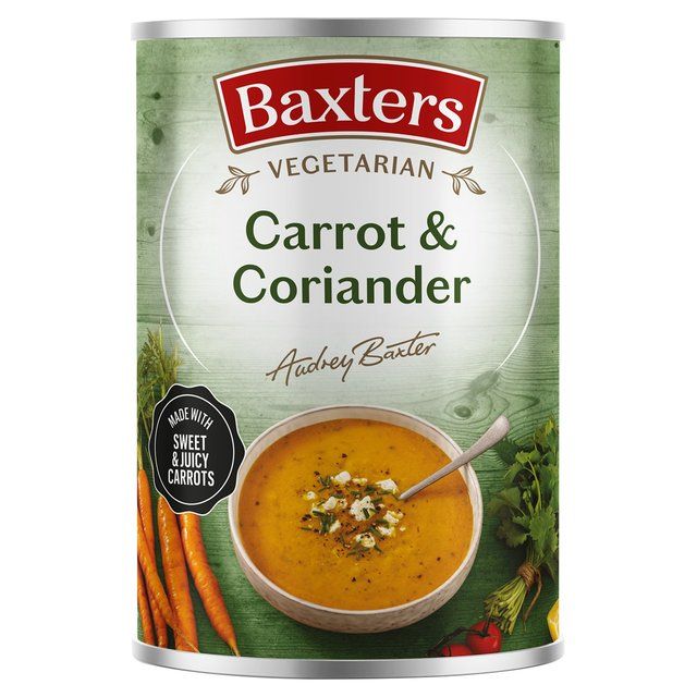 Baxters Vegetarian Carrot & Coriander Soup   400g