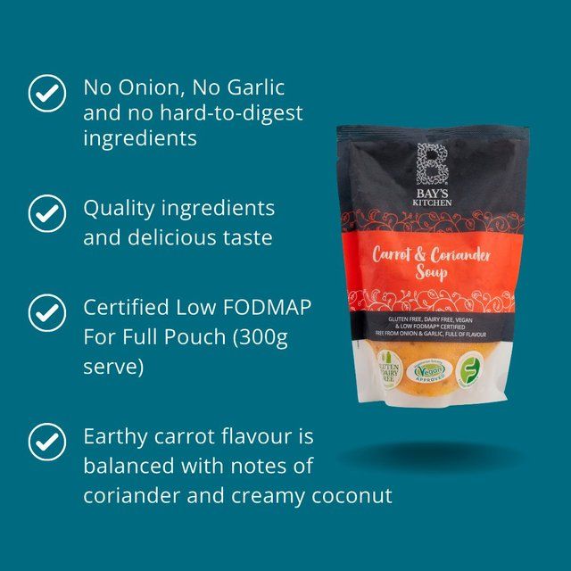 Bay's Kitchen Carrot & Coriander Soup   300g - McGrocer