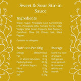 Bay's Kitchen Sweet & Sour Stir-in Low Fodmap Sauce   260g