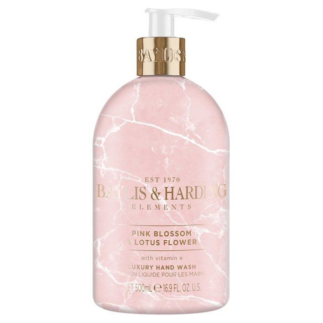 Baylis & Harding Elements Hand Wash -  Pink Blossom & Lotus Flower   500ml - McGrocer