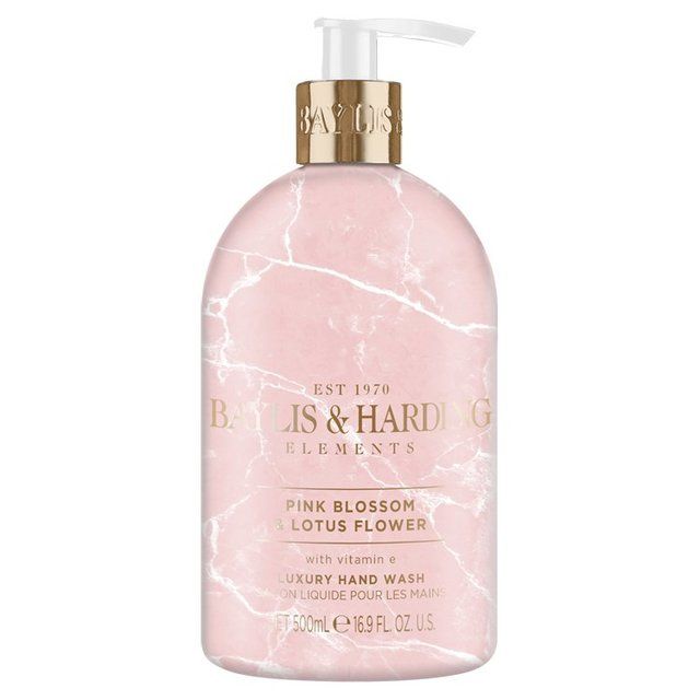 Baylis & Harding Elements Hand Wash -  Pink Blossom & Lotus Flower   500ml