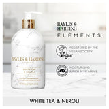 Baylis & Harding Elements Hand Wash - White Tea & Neroli   500ml