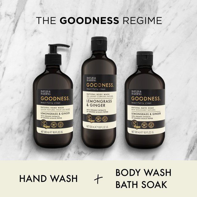 Baylis & Harding Goodness Lemongrass & Ginger Body Wash   500ml - McGrocer