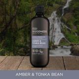 Baylis & Harding Goodness Men's Shower Gel - Amber & Tonka Bean   500ml - McGrocer