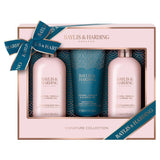 Baylis & Harding Jojoba Vanilla & Almond Oil Set x3