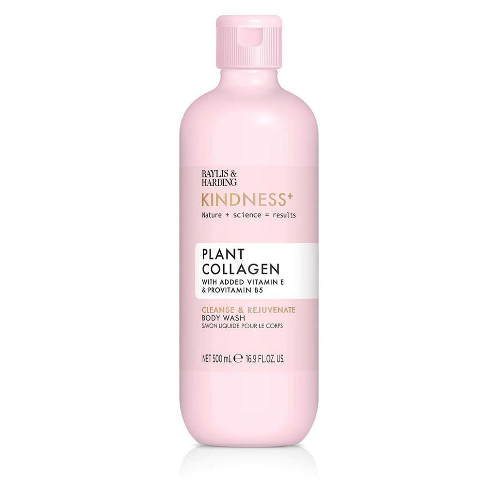 Baylis & Harding Kindness + Plant Collagen 500ml Cleanse & Rejuvenate Body Wash