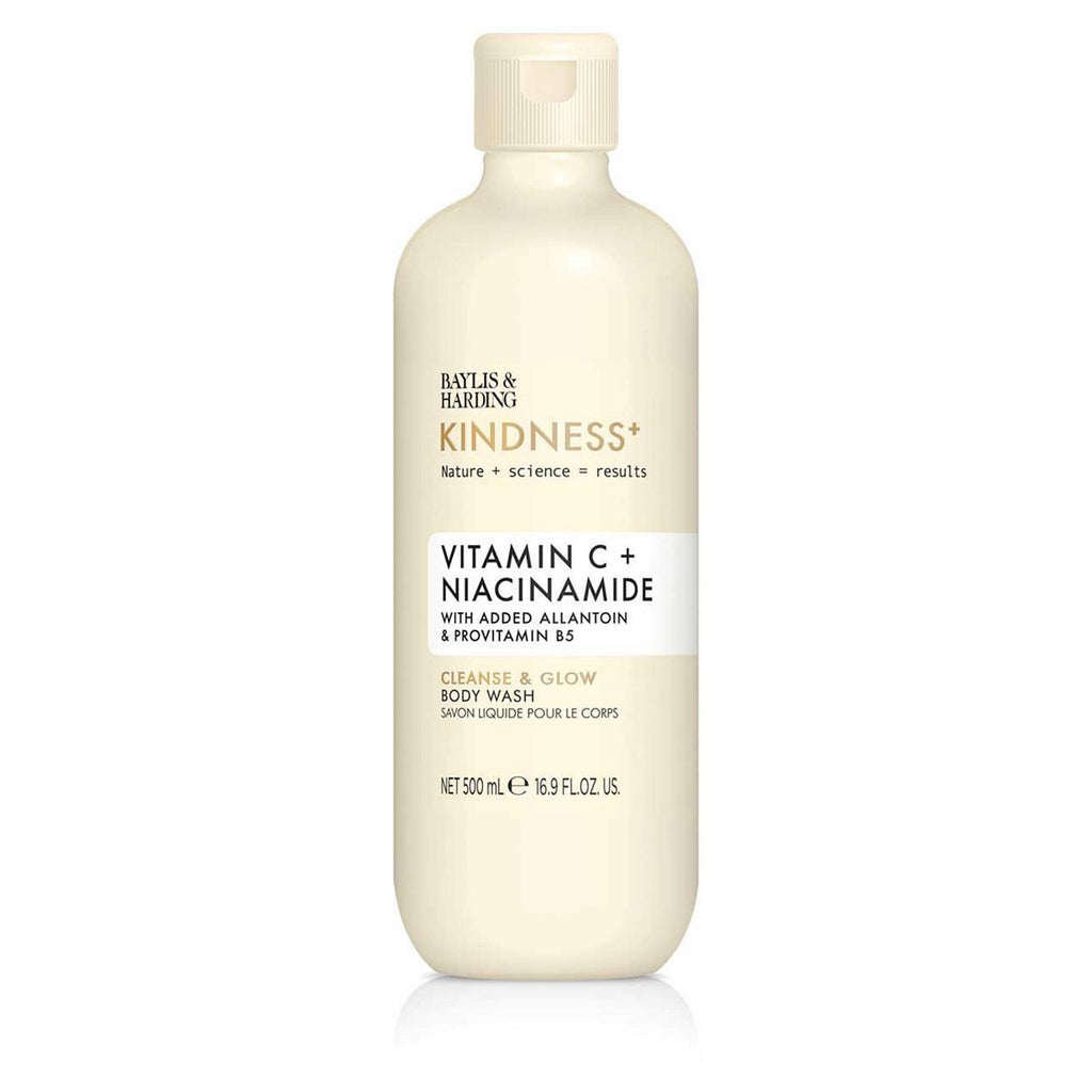 Baylis & Harding Kindness + Vitamin C & Niacinimide 500ml  Cleanse & Glow Body Wash