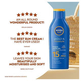 NIVEA SUN Suncream Lotion Protect & Moisture SPF15 200ml GOODS Superdrug   