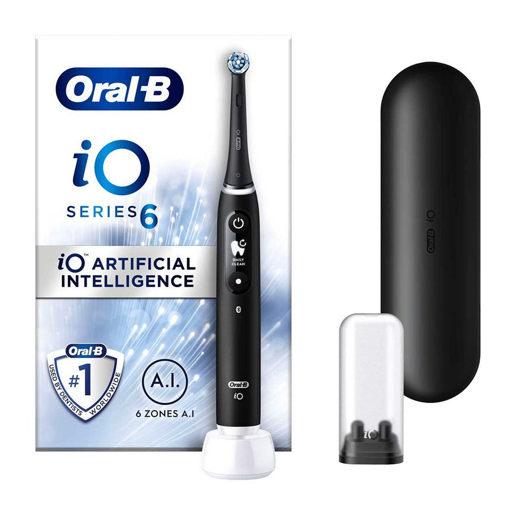 Oral-B iO6 Electric Toothbrush - Black Lava