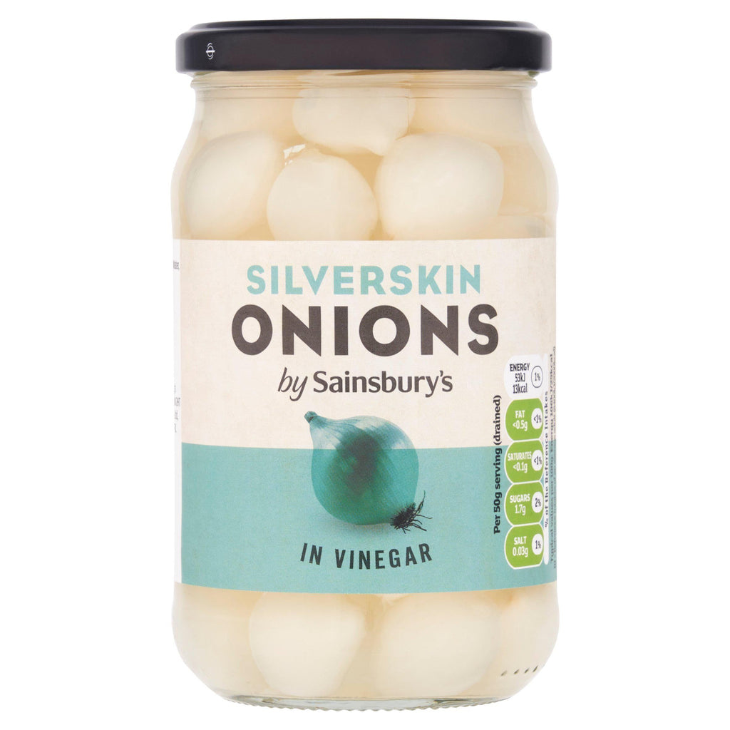 Sainsbury's Silverskin Onions in Vinegar 440g (230g*)