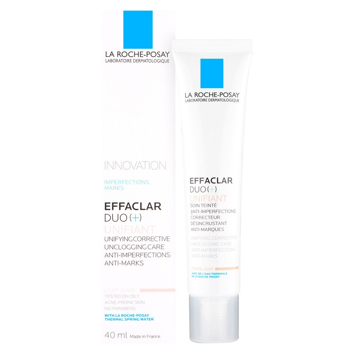 La Roche-Posay Effaclar Duo+ Unifiant Tinted Moisturiser Light 40ml GOODS Boots   