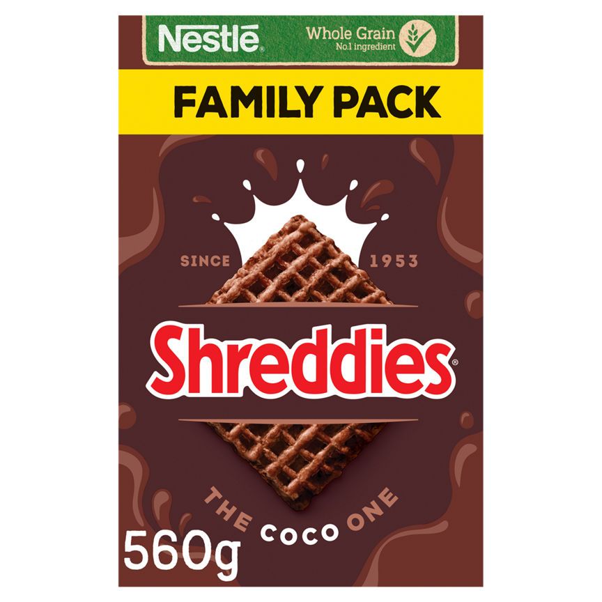 Nestle Shreddies The Coco One Cereals ASDA   