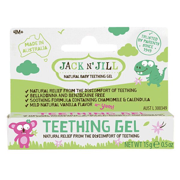 Jack N' Jill Natural Teething Gel 15g