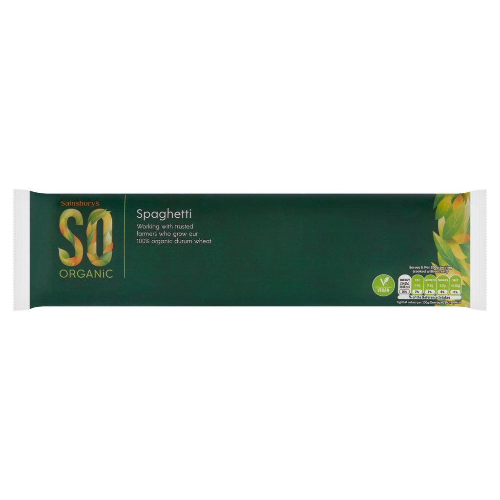 Sainsbury's Spaghetti Pasta, SO Organic 500g