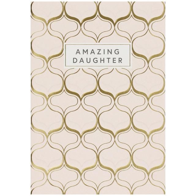 M&S Amazing Daughter Birthday Card