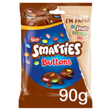 Smarties Buttons Milk Chocolate Sharing Bag 90g Chocolate pouches & bags Sainsburys   