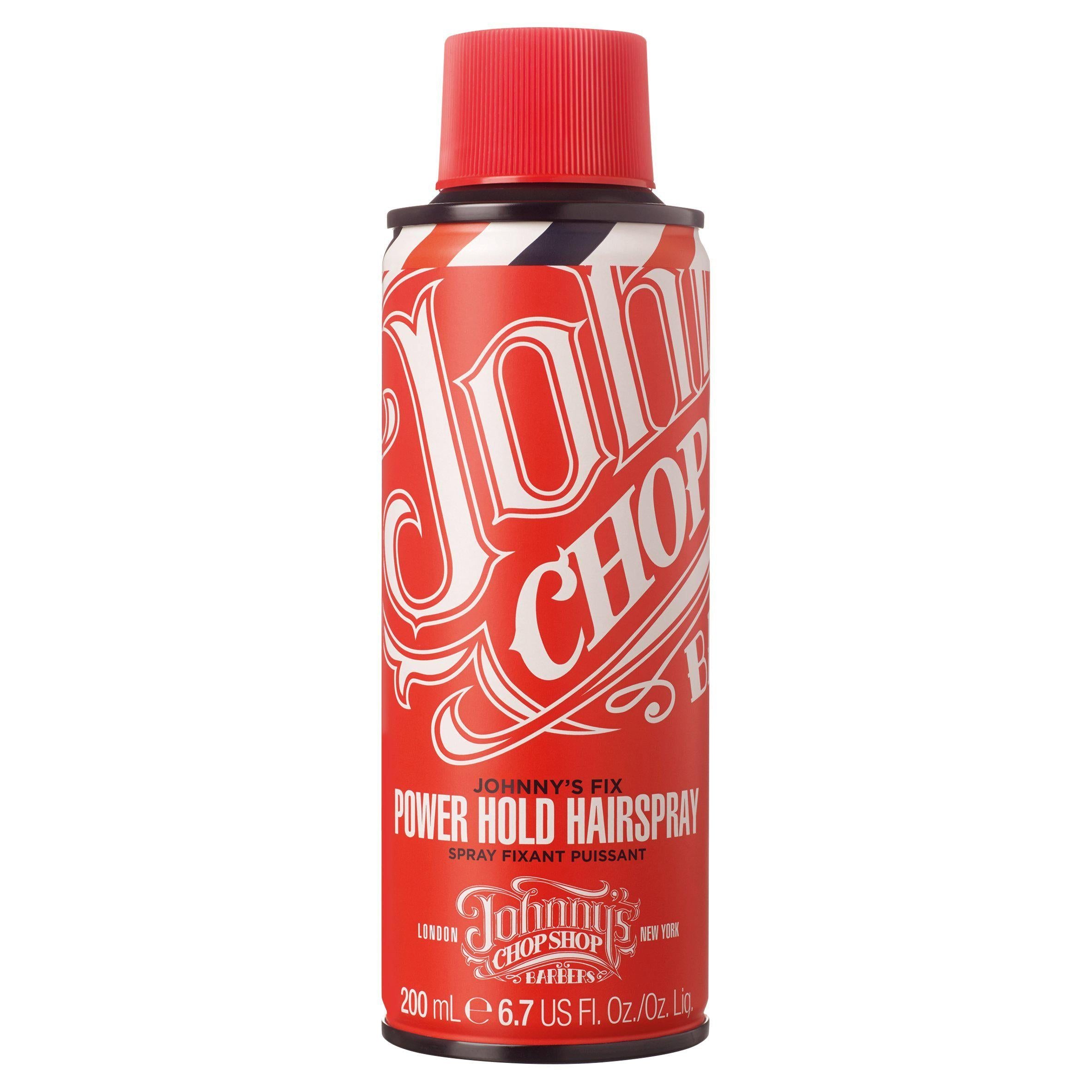 Johnny's Chop Shop Barbers Fix Power Hold Hairspray 200ml