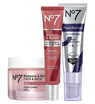 No7 Restore & Renew MULTI ACTION Night Regime