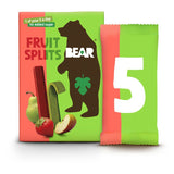 BEAR 5 Fruit Splits Strawberry & Apple 100g