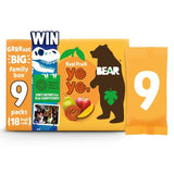 BEAR Fruit Yoyos Mango Family Pack   9 x 20g - McGrocer