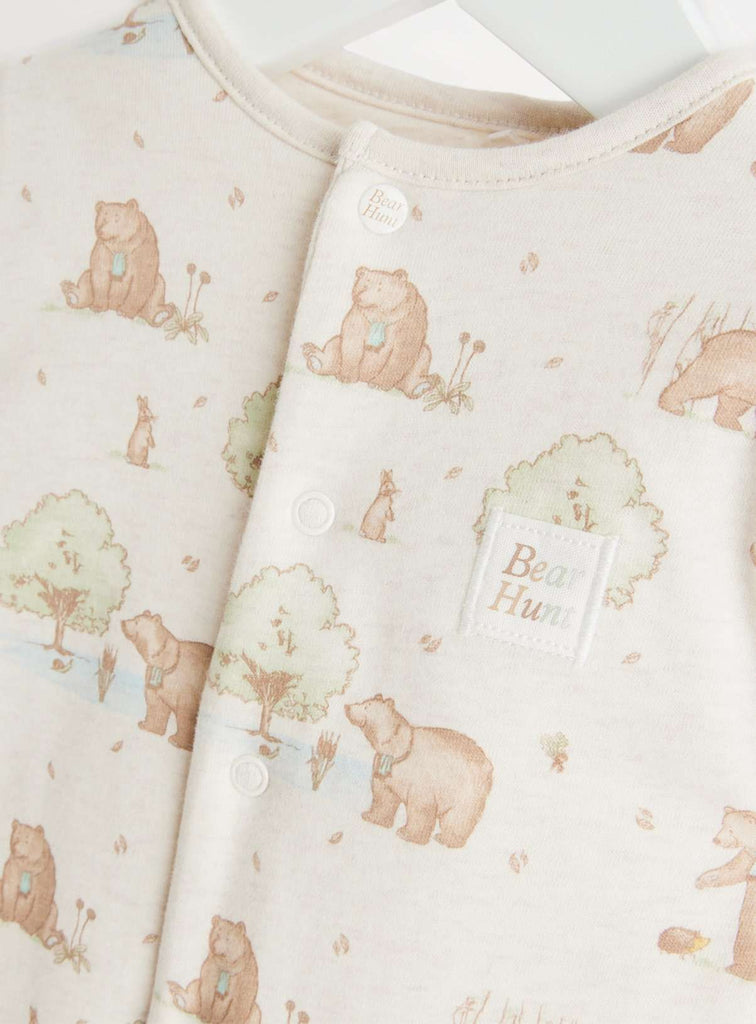 Bear Hunt Illustrated Oatmeal 2.5 Tog Sleepsuit 6-9 months