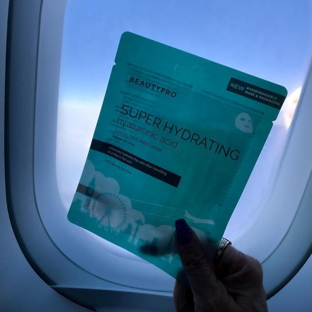 BEAUTYPRO Super Hydrating Hyaluronic Acid Travel Face Sheet Mask   30ml - McGrocer