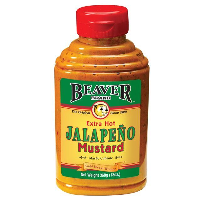 Beaver Hot Jalapeno Mustard   368g