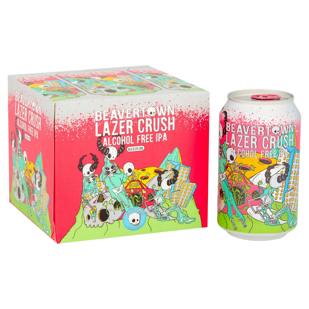 Beavertown Lazer Crush Alcohol Free IPA 4x330ml