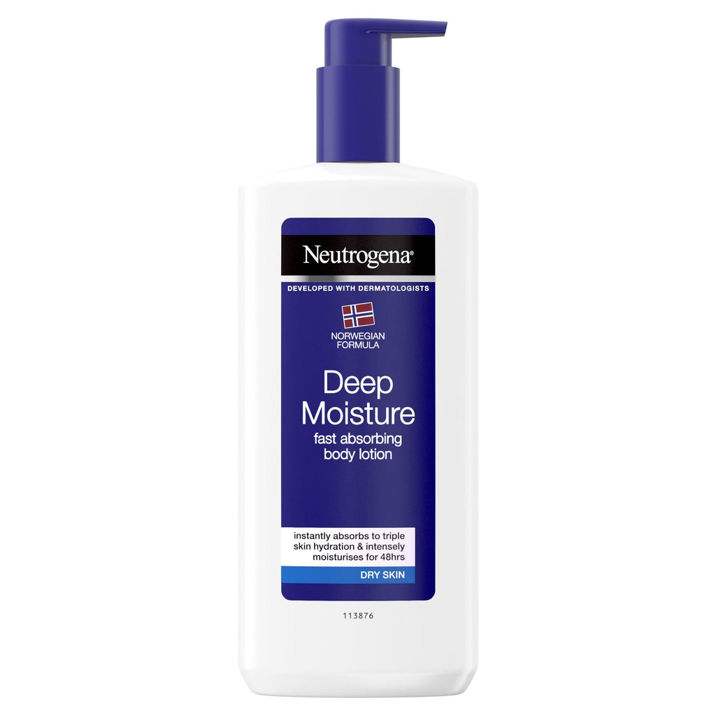 Neutrogena Norwegian Formula Deep Moisture Fast Absorbing Body Lotion 400ml