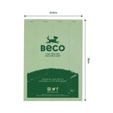 Beco Dog Poop Bags Mint Scented   60 per pack