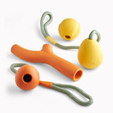 Beco Natural Rubber Slinger Ball - Yellow - McGrocer