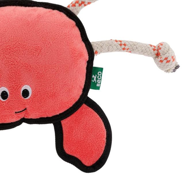 Beco Rough & Tough Recycled Dog Toy Crab - McGrocer