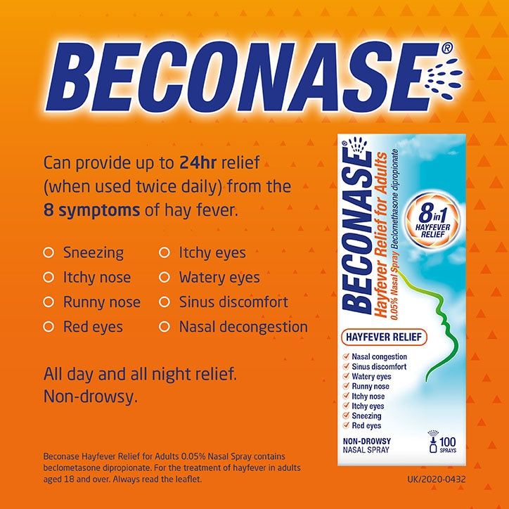 Beconase Allergy & Hayfever Relief 5mg - McGrocer
