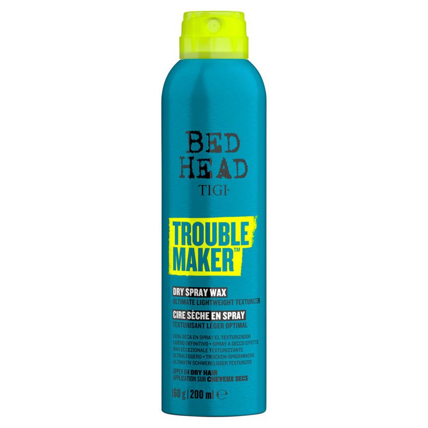 Bed Head by TIGI Trouble Maker Dry Wax Finishing Spray 200ml