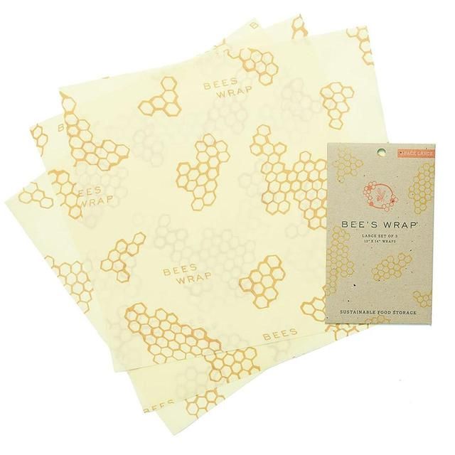 Bee's Wrap Reusable Food Wraps Large   3 per pack