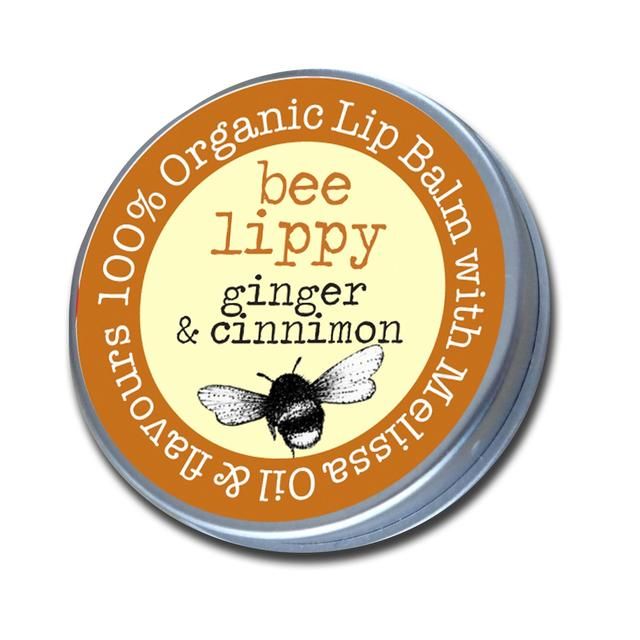 Beefayre Ginger & Cinnamon Lip Balm   10g