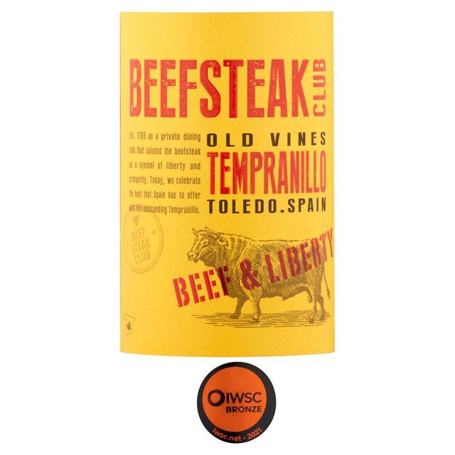 Beefsteak Club Tempranillo   75cl - McGrocer