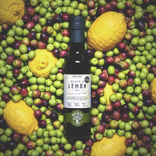 Belazu Lemon Infused Extra Virgin Olive Oil   250ml