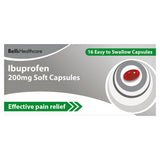 Bell's Healthcare Ibuprofen Soft Capsules 16 Easy to Swallow Capsules