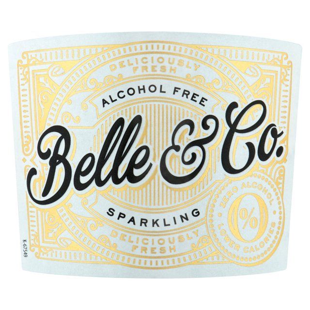 Belle & Co Alcohol Free Sparkling Wine   75cl