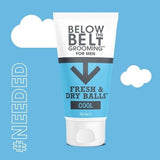 Below The Belt Grooming Fresh & Dry Balls Cool 75Ml